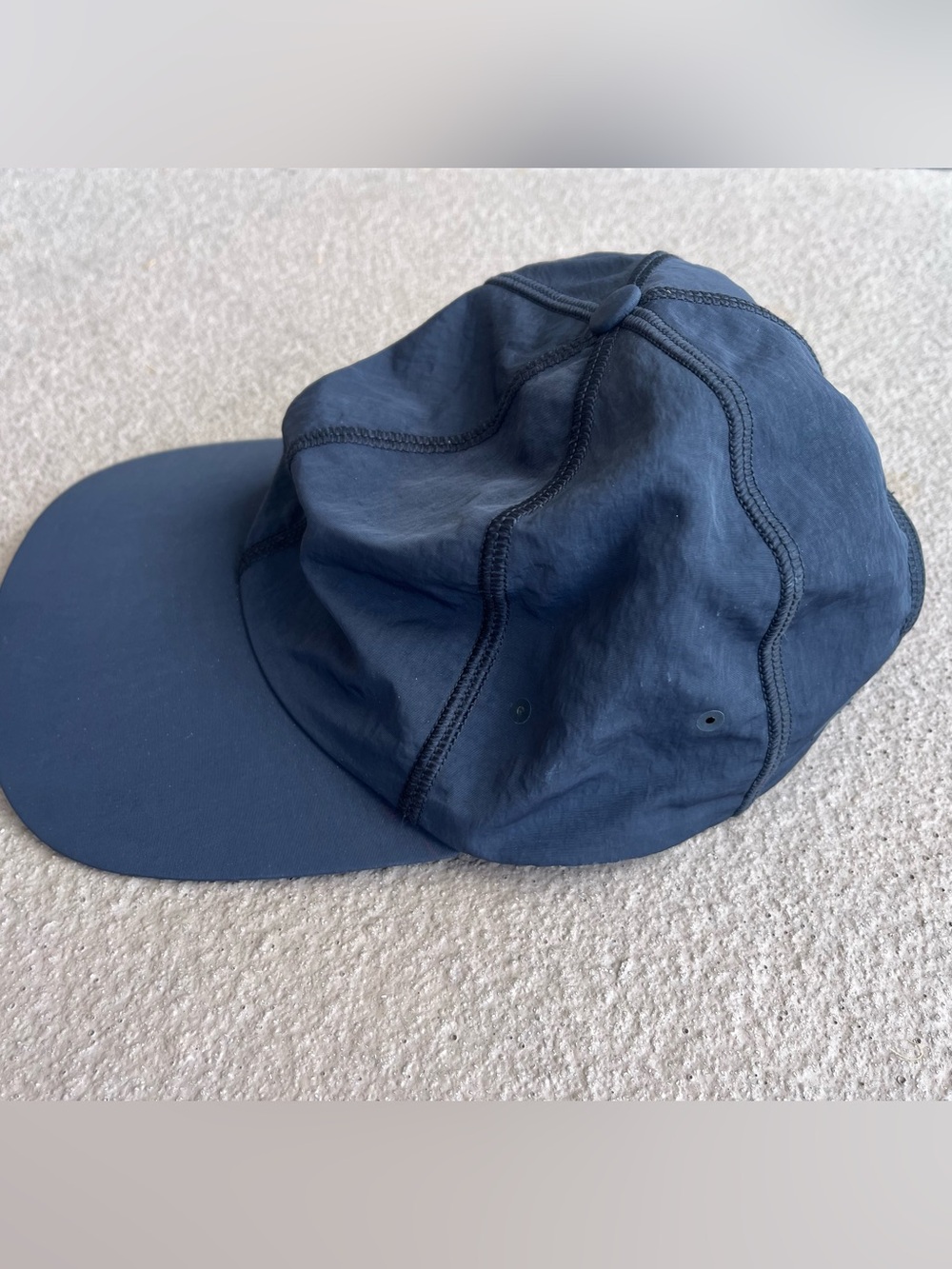 Lululemon black womens ball running hat cap